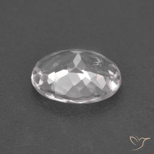 Morganita rosa natural 1,09ct, corte oval, VS
