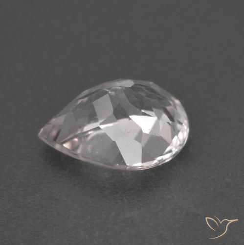 Morganita Luz rosa Natural 1.88ct, Formato de pêra, VS