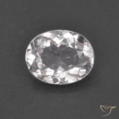1.50ct Natural Luz rosa Morganita, oval, VS