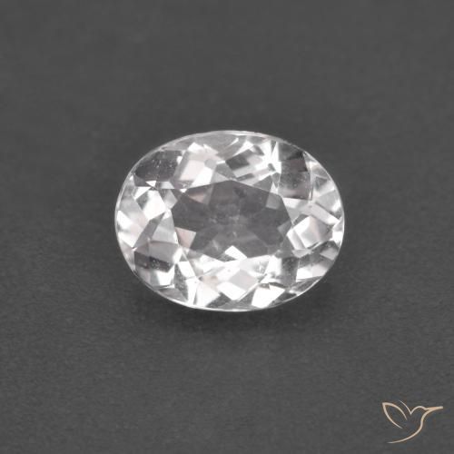 1.00ct Natural Luz rosa Morganita, oval, VS