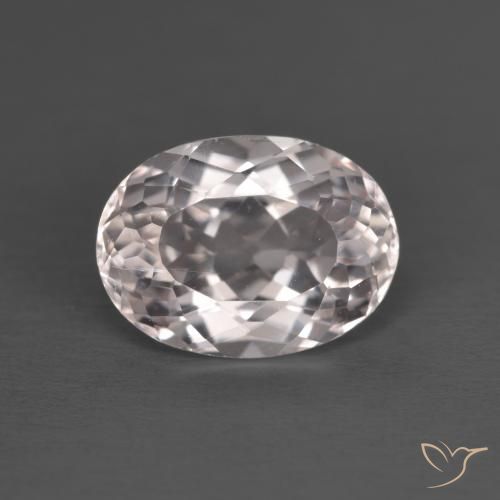 2.58ct Natural Luz rosa Morganita, oval, VVS-VS