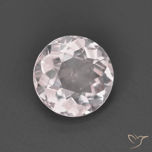 Morganita Luz rosa Natural 1.18ct, Redondo, VS