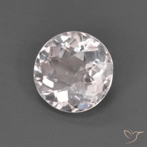 Morganita Luz rosa Natural 1.28ct, Redondo, VVS-VS