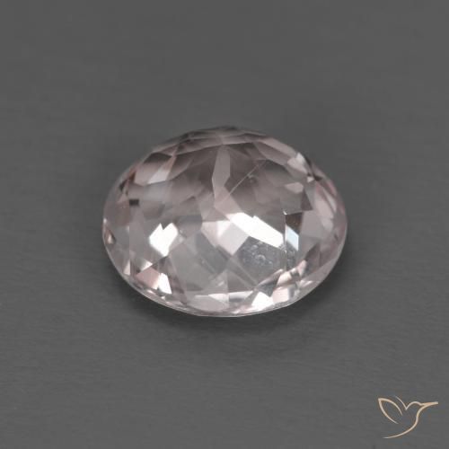 Morganita Luz rosa Natural 1.28ct, Redondo, VVS-VS