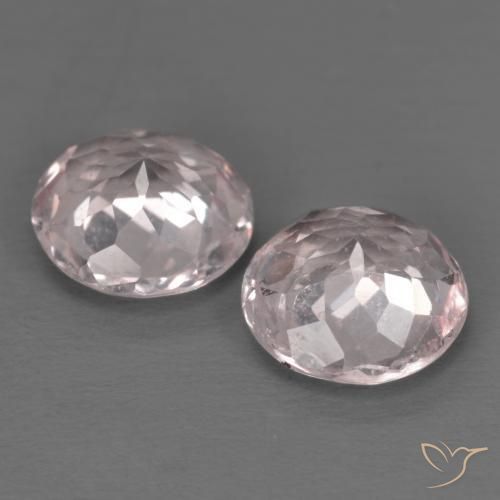 Pedras preciosas de Morganita Luz rosa natural de 1.99 ct, Corte Redondo, VS