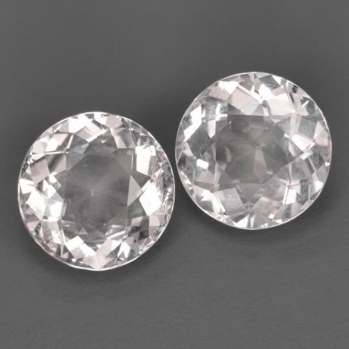 Pedras preciosas de Morganita Luz rosa natural de 2.17 ct, Corte Redondo, VS