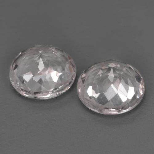 Pedras preciosas de Morganita Luz rosa natural de 2.17 ct, Corte Redondo, VS