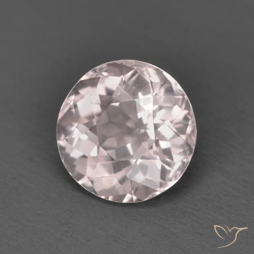 Morganita Luz rosa Natural 1.54ct, Redondo, VVS-VS