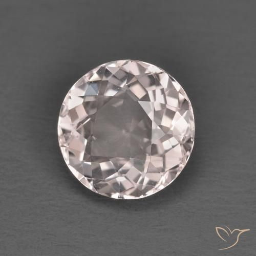 Morganita Luz rosa Natural 1.44ct, Redondo, VVS-VS