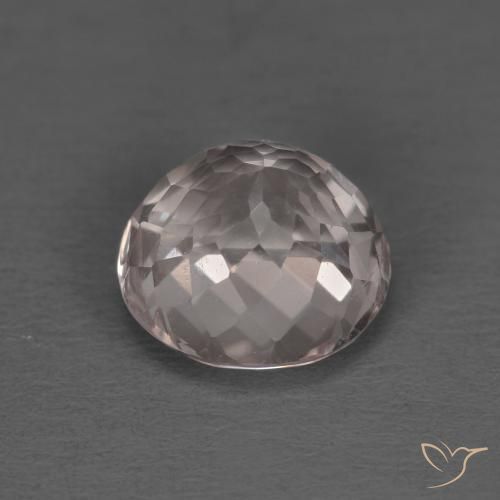 Morganita rosa natural 1,82ct, corte redondo, VVS-VS