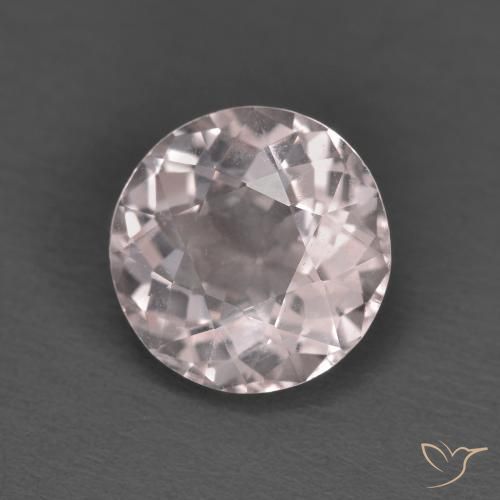 Morganita Luz rosa Natural 1.63ct, Redondo, VVS-VS