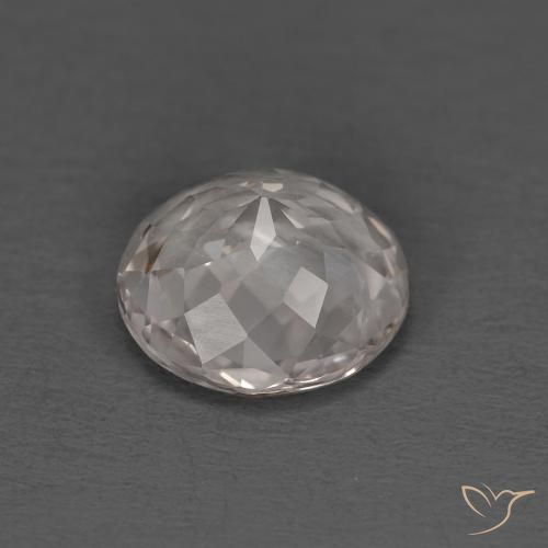 Morganita Rosa salmão Natural 1.28ct, Redondo, VVS-VS