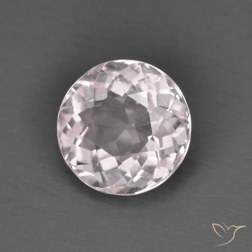 Morganita Luz rosa Natural 1.47ct, Redondo, VVS-VS