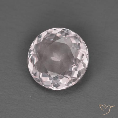Morganita Luz rosa Natural 1.22ct, Redondo, VVS-VS