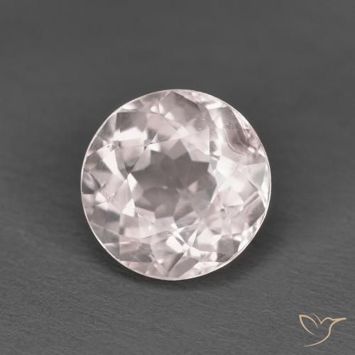 Morganita Luz rosa Natural 1.38ct, Redondo, VS