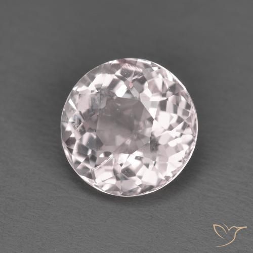 Morganita Luz rosa Natural 1.52ct, Redondo, VS