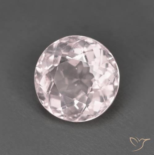 Morganita Luz rosa Natural 1.61ct, Redondo, VS