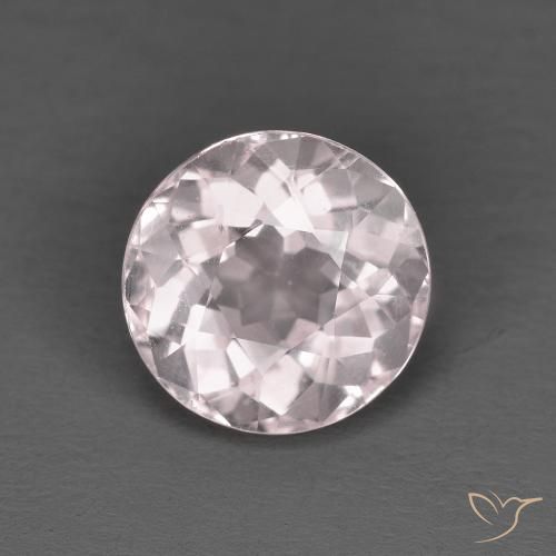 Morganita Luz rosa Natural 1.45ct, Redondo, VS