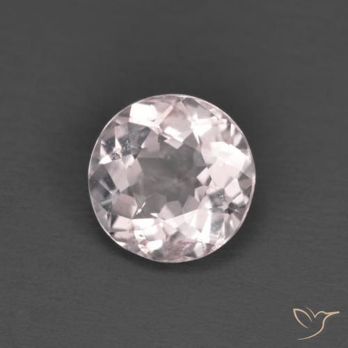 Morganita Luz rosa Natural 1.10ct, Redondo, VS