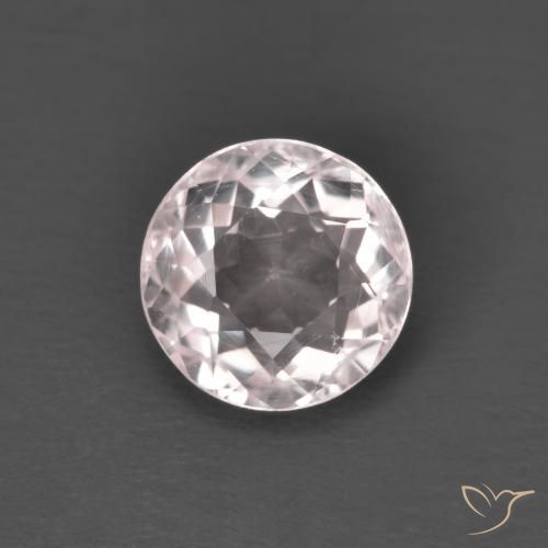 Morganita Luz rosa Natural 1.35ct, Redondo, VS