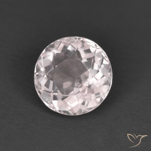 Morganita Luz rosa Natural 1.47ct, Redondo, VS