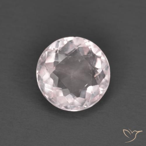 Morganita Luz rosa Natural 1.36ct, Redondo, VS