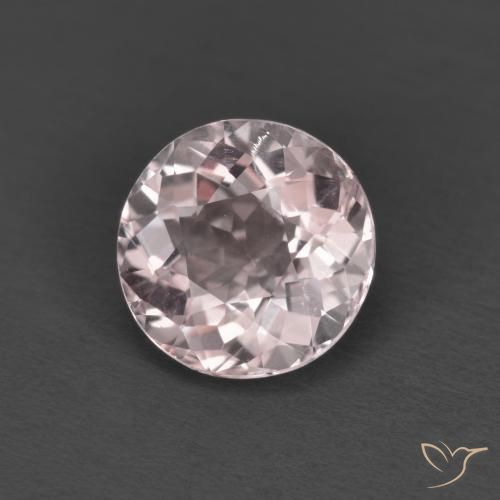 Morganita Luz rosa Natural 1.34ct, Redondo, VS