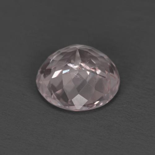 Morganita rosa natural 1,60ct, corte redondo, VS