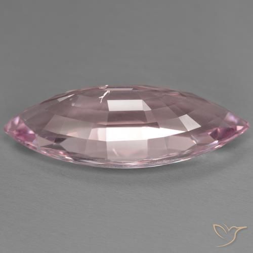 Morganita Rosa Chiclete Claro Natural 13.37ct, Marquesa, VS