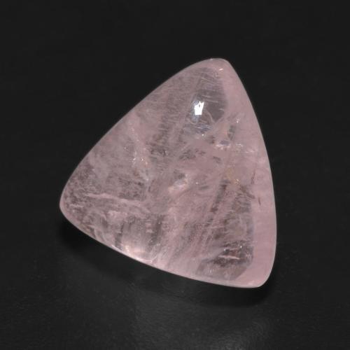 Morganita rosa natural 5,55ct, trillion, translúcido