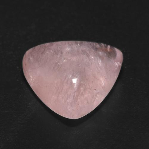 Morganita rosa natural 5,55ct, trillion, translúcido