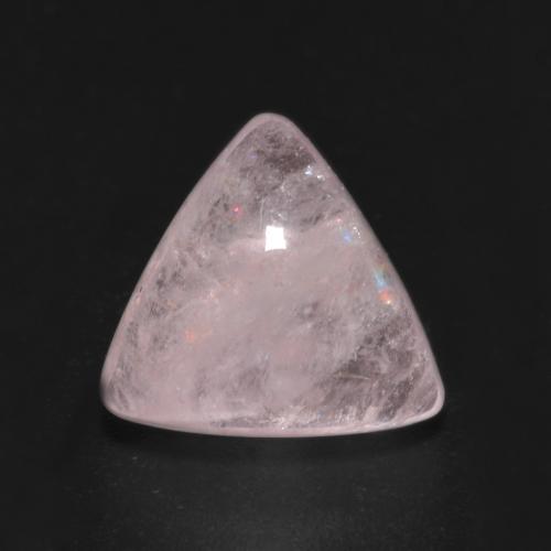 Morganita rosa natural 3,19ct, trillion, translúcido