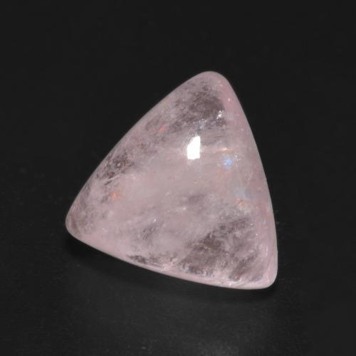 Morganita rosa natural 3,19ct, trillion, translúcido