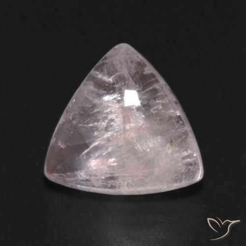 Morganita Rosa Médio Claro Natural 3.68ct, Trilhão, Translúcido
