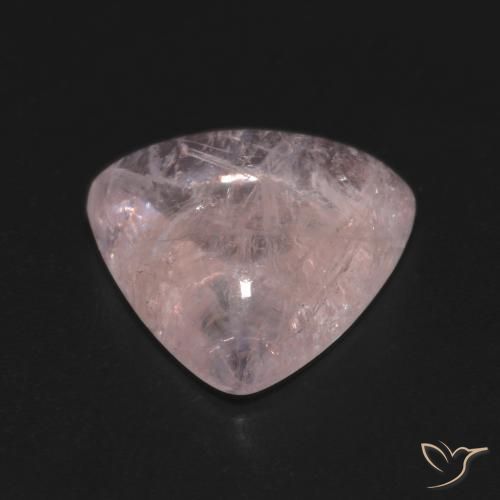 Morganita Rosa Médio Claro Natural 3.68ct, Trilhão, Translúcido
