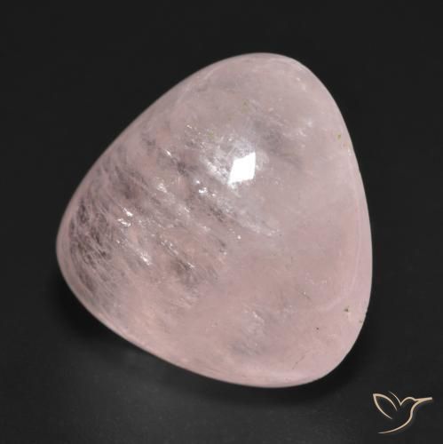 Morganita Luz rosa Natural 17.04ct, Trilhão, Translúcido