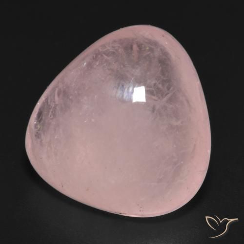 Morganita Coral Rosa Natural 14.42ct, Trilhão, Translúcido