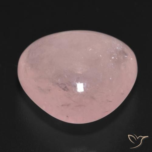 Morganita Coral Rosa Natural 14.42ct, Trilhão, Translúcido