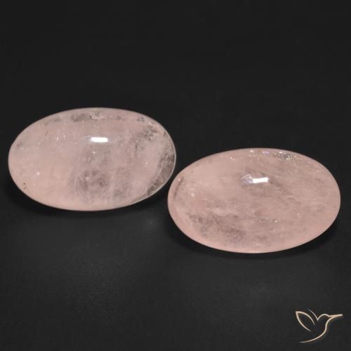 Morganita rosa de 11,29 quilates, corte oval de 15 x 9,1 mm do Afeganistão, Photo A