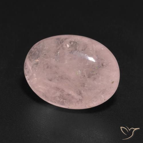 Morganita Coral Rosa Natural 5.66ct, oval, Translúcido