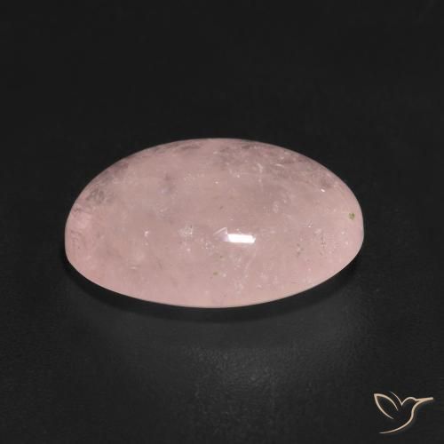Morganita Coral Rosa Natural 5.66ct, oval, Translúcido