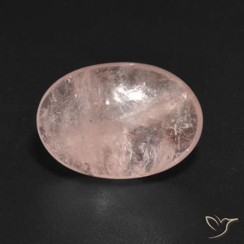 4.90ct Natural rosa médio Morganita, oval, Transparente