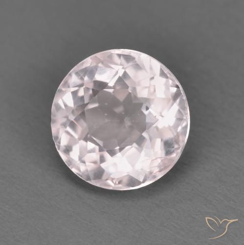 Morganita Luz rosa Natural 1.43ct, Redondo, VVS-VS