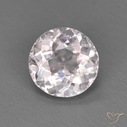 1.35ct Natural Rosa bem claro Morganita, Redondo, VS