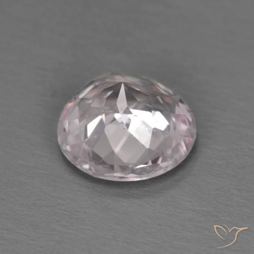 Morganita Rosa bem claro Natural 1.35ct, Redondo, VS