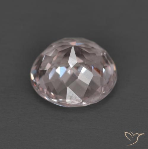 Morganita Luz rosa Natural 1.20ct, Redondo, VS