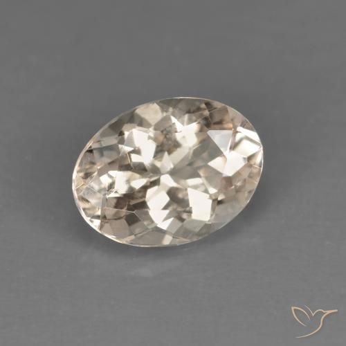 Morganita Rosa salmão Natural 1.03ct, oval, VVS-VS