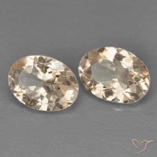 Pedras preciosas de Morganita Rosa salmão natural de 1.65 ct, oval, VVS-VS