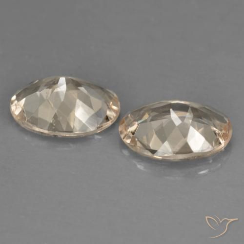 Pedras preciosas de Morganita Rosa salmão natural de 1.65 ct, oval, VVS-VS