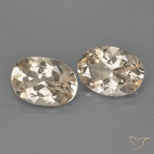 Pedras preciosas de Morganita rosa médio natural de 2.00 ct, oval, VS